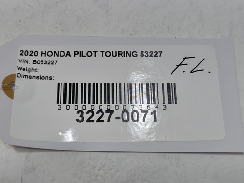 HONDA PILOT FRONT LEFT DRIVER DOOR WINDOW REGULATOR & MOTOR OEM 2016-2022 - Picture 11 of 11