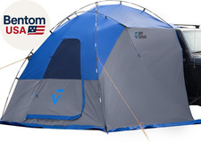 Car Shelter with Full-Coverage Sunshade for Side or Rear, Universal Mount Vehicl