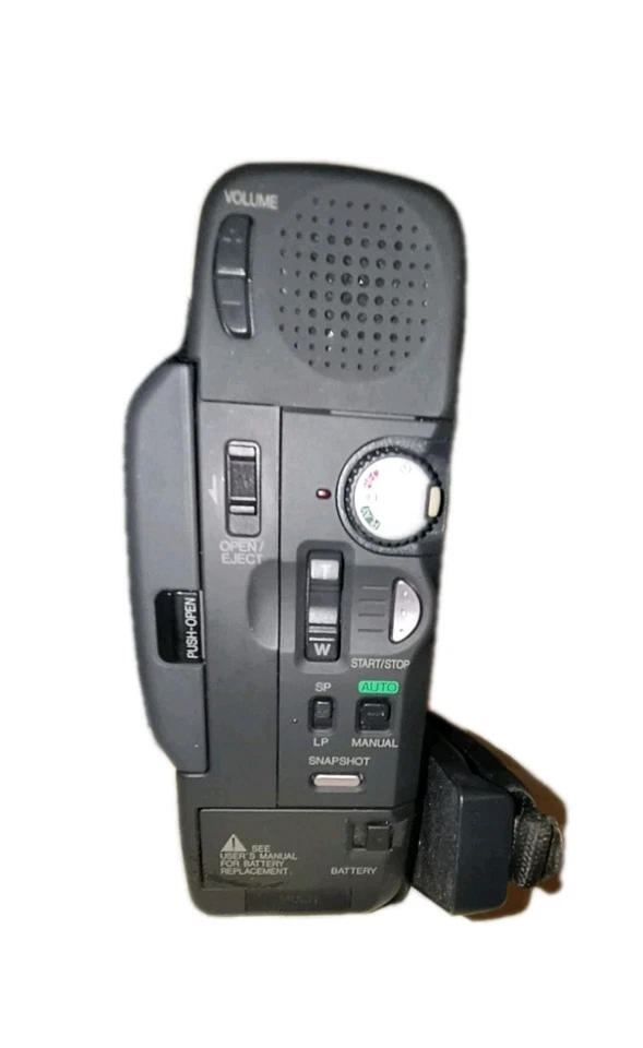 Цифровая видеокамера JVC Mini DV видеокамера CyberCam GR-DVM1 непроверенная с чехлом - Изображение 3 из 4