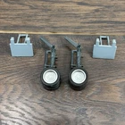 Vintage GI Joe Cobra Night Raven Jet Landing Gear Rear Wheels & cover  1986 PART