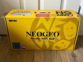 SNK NeoGeo Arcade Stick Pro Console + 2 Controllers - Complete
