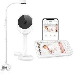 NETVUE Peekababy Baby Camera Monitor Video - Baby Monitor with Camera and Audio