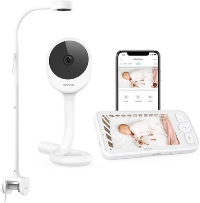 NETVUE Peekababy Baby Camera Monitor Video - Baby Monitor with Camera and Audio