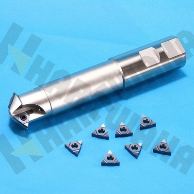CARBIDE THREAD MILL Indexable Thread Milling Shanks 32mm 3 Flute For 60 Degree