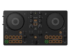 AlphaTheta DDJ-FLX2 Compact 2-Ch Smartphone Tablet PC/Mac DJ Controller