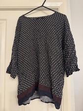 Soyaconcept Women's Patterned Blouse Size Small