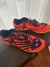 New Balance XC7 Athletic Running Track Spikes Red Blue Men's Size 10.5