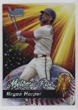 2025 Bowman Chrome Meteoric Rise Mega Box Mojo Refractor Bryce Harper 1s9g
