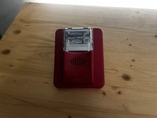 Gentex Commander 1 (HS24-15/75WR) Alarm Horn Strobe (TESTED WORKING)