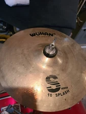 Wuhan 10" S-series Splash Cymbal B20 Bronze Great Condition Used
