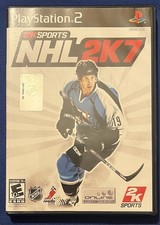 NHL 2K7 (Sony PlayStation 2, 2006) PS2 No Manual Tested