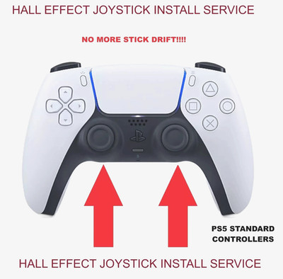Mail-in Repair Service - Playstation 5 PS5 Controller Stick Drift - Hall Effect