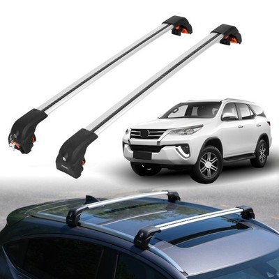 Premium Quality 220 lbs Roof Rack Crossbars for Toyota Fortuner 2015-2023