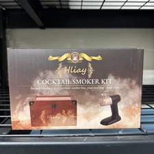 Smoking Gun Food Smoker with Wooden Smoking Box, Smoke Gun for Cocktails, Old...