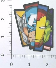 Marvel Avengers Thor Captain America Iron Man Hulk Panels Sticker Decal