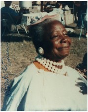 Gone With The Wind Prissy Butterfly McQueen Signed Autographed 8x10 Photo ACOA