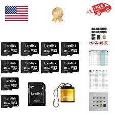 Factory Wholesale Micro SD Card 256MB 0.25GB Pack of 10 in Bulk Low Capacity ...