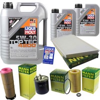 Mann Inspektionspaket 7L Liqui Moly Top Tec 5W-30 FüR Mercedes C-Klasse T-Model