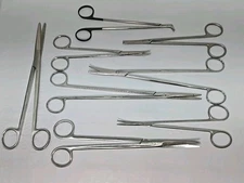 Lot of 8 -Jarit,Pilling,Codman,Miltex High Quality German Surgical Scissors - A1