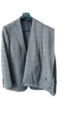 Brooks Brother’s Men’s Gray Glen Plaid Wool Blend Suit Jacket & Pants Size 46L