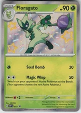 Floragato SVP 077 Black Star Promo - Shiny Holo Rare Pokemon TCG Card NM