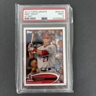 2012 Topps Update Series - All-Star Mike Trout #US144 At Bat PSA 9