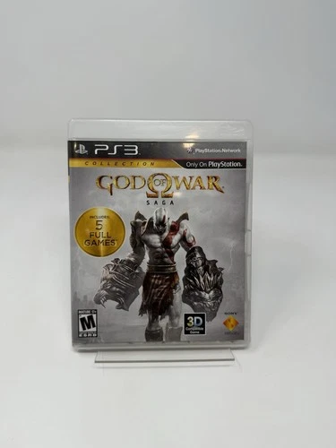 Sony God of War Saga PS3 Action & Adventure Collection 5 Games 3D  2012 CIB