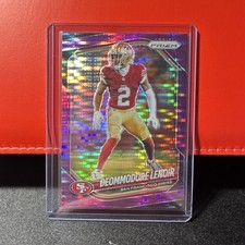 Panini Prizm Deommodore Lenoir San Francisco 49ers NFL 2025 Card #281