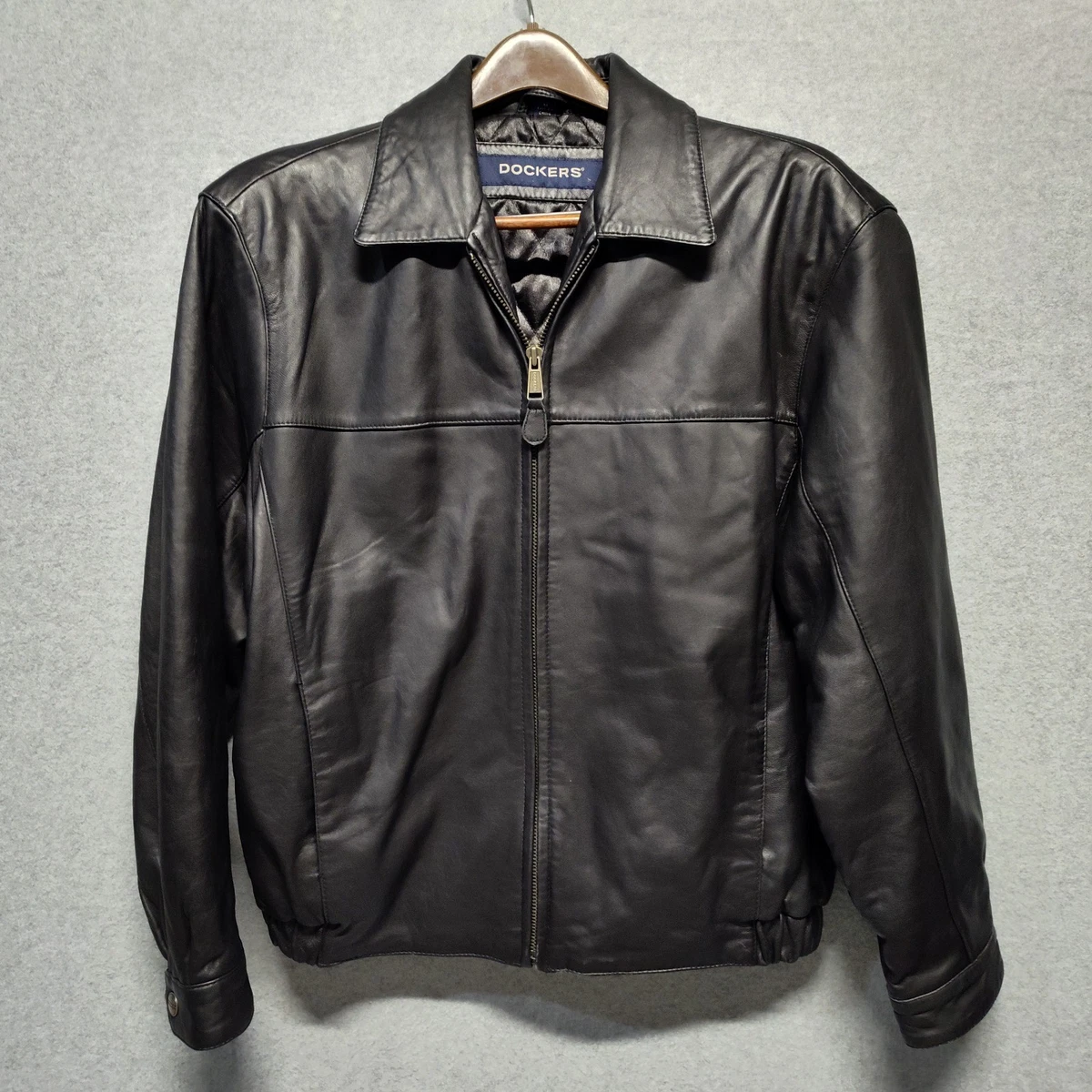 DOCKERS Leather Outer Shell Coats, Jackets & Vests for Men for
