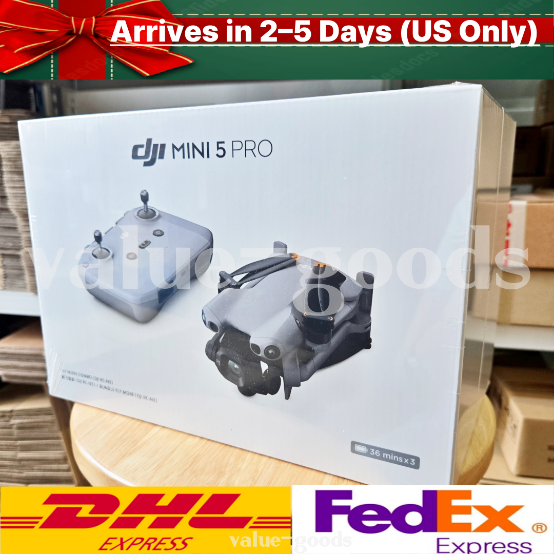 NEW IN STOCK] DJI Mini 5 Pro Fly More Combo RC-N3 Drone 3