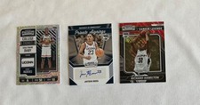 2024-25 Panini UConn Lot of 3 cards, Numbered Parallels, Autograph