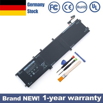 97Wh 6GTPY Laptop AKKU Für Dell XPS 15 9560 9570 7590 Vostro 7500 Precision 5520