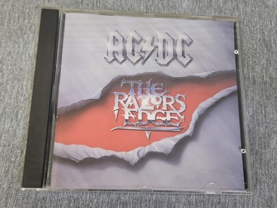 Vintage AC/DC CD The Razors Edge 1990 Rock Album ATCO Records Thunderstruck