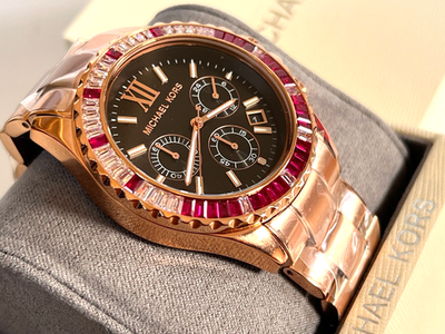 Michael Kors Everest Women's Black Watch - MK6972 for sale online