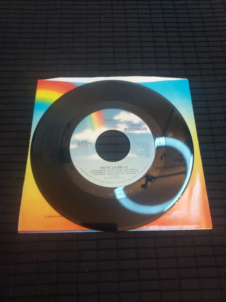 PATTI LABELLE~Stir It Up / On My Own 7" Single LP~1986 MCA Records~MCA-52770 Foto 3 de 4
