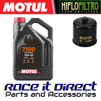 Öl und Filter für Honda X-ADV 750 2021-2023 Racing Motul 7100 & Hiflo