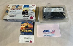 Cosmic Epsilon Nintendo Famicom Asmik 1989 Cartridge w/ Box Manual ASM-EO