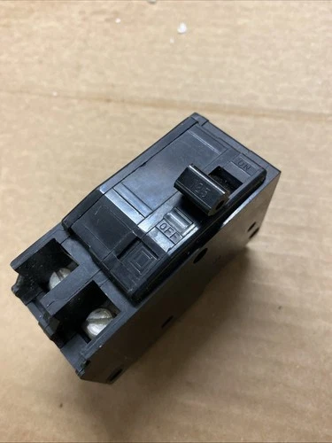 Square D QOB QOB2125 2 Pole 125 Amp 120/240 V Black Circuit Breaker
