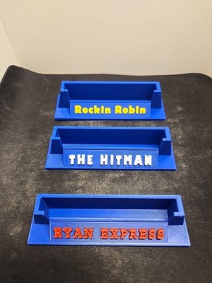 Custom Made PSA, SGC, CGC Slab / Card Stand 3D Printed with Player Knickname
