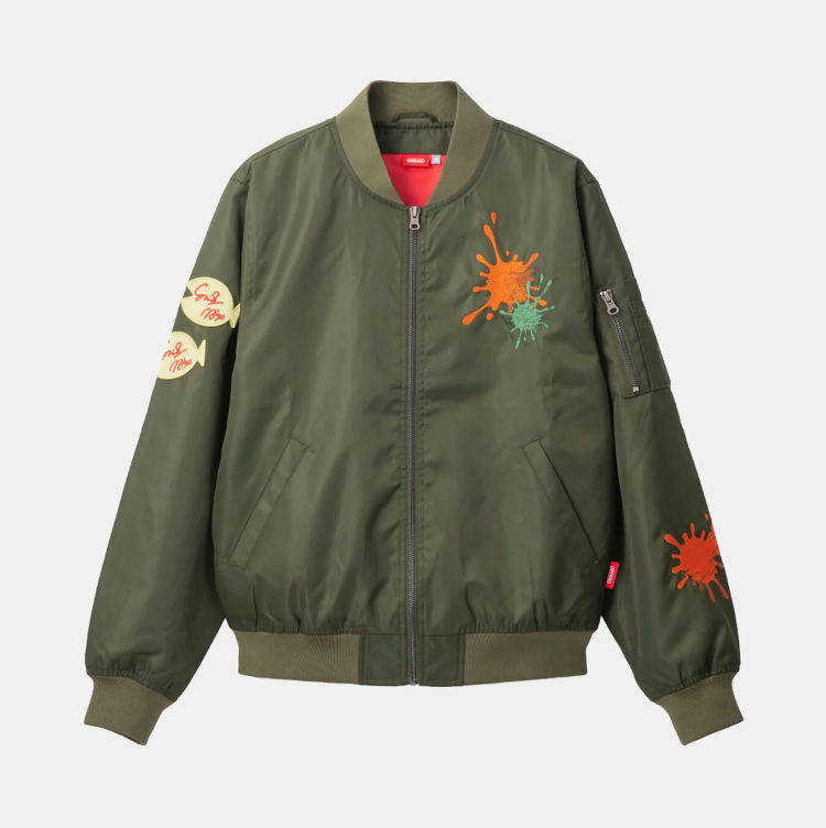Nintendo TOKYO Grizzco Industries motif Jacket SALMON RUN