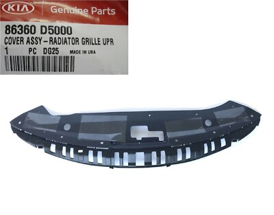 Genuine Front Closing Plate Optima 2016-2017-18 Upper Grille Cover Sight Shield