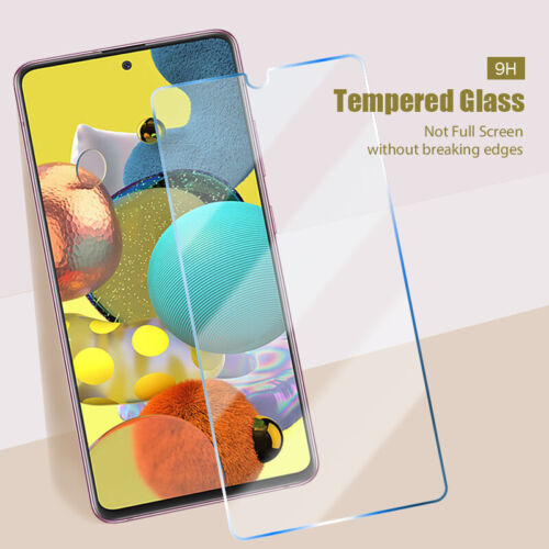 Tempered Glass For Samsung Galaxy A10E A20E A40 A50 A20S A30S A72 A52 A42 5G A32 - Picture 1 of 11