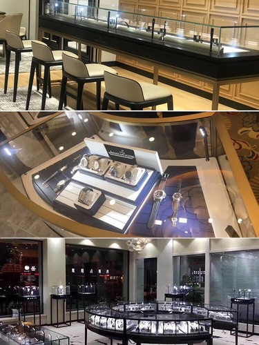 LED Cabinet Pole Lamp Fixtur Jewelry Store Exhibition Picture Display Light Gold - Picture 13 of 21