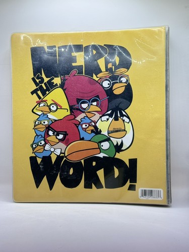 Angry Birds 1” Binder Mead Rovio 2012 10.5”x11.5” - Picture 3 of 10