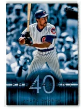 Andre Dawson Chicago Cubs 2015 Topps Free Agent 40 #F40-7