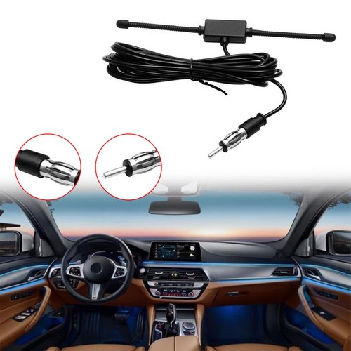 Car Interior Hidden Amplified Antenna Electronic Stereo Universal AM/FM Radio - Picture 7 of 12