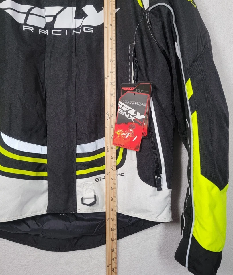 Fly Racing SNX Pro Snow Gear Ski/Snowboard Jacket Men's Size M NWT - Image 4 of 4
