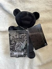 Grateful Dead Beanie Bear Black Peter Limited Edition Liquid Blue 19855 of 30000