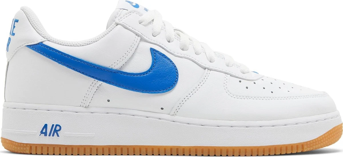 Nike Air Force 1 Low Color of the Month - White Royal Blue for