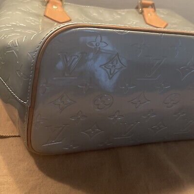 Japan Used Bag] Louis Vuitton Houston Monogram Vernis Beg/Enamel
